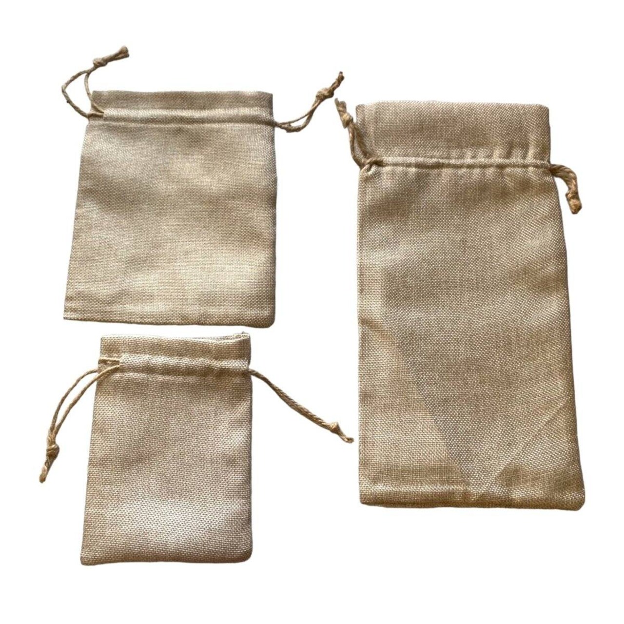 Sublimation Burlap Gift Bags with String (sold individually)